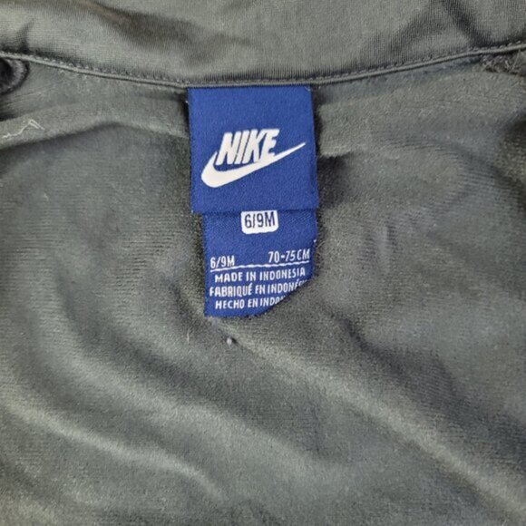 Nike Baby Jacket Futura Tricot Tracksuit Size 6-9M - Picture 9 of 10